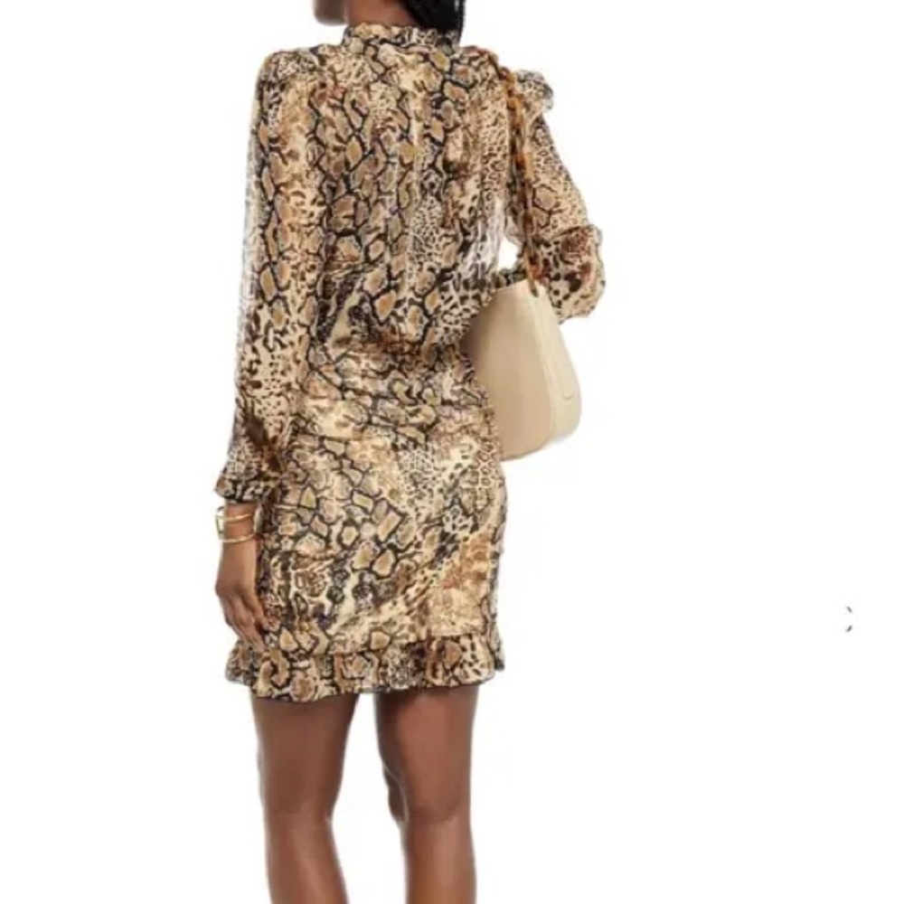 ba&sh Snake Print Dress - Picture 2 of 5